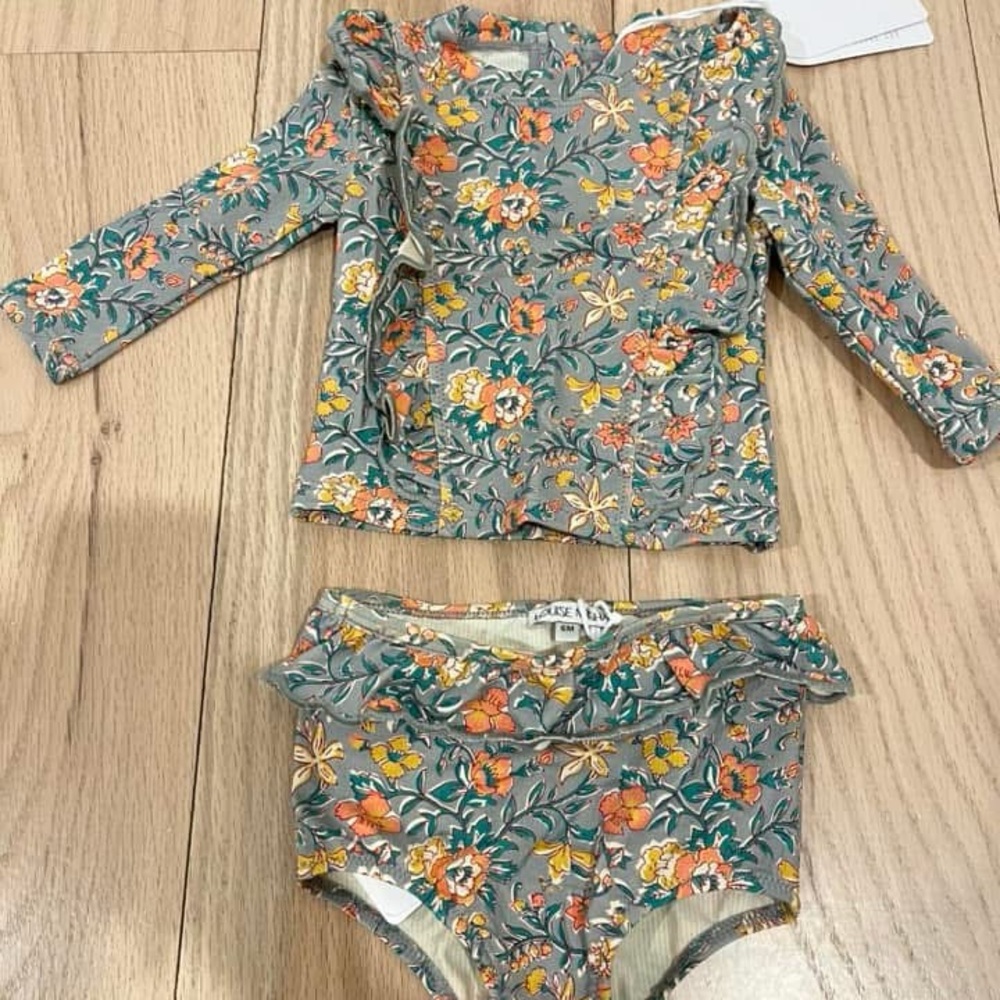 Louise misha NWT 9m. Floral Kids Swim Set - Multicolor